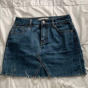 Jean skirt